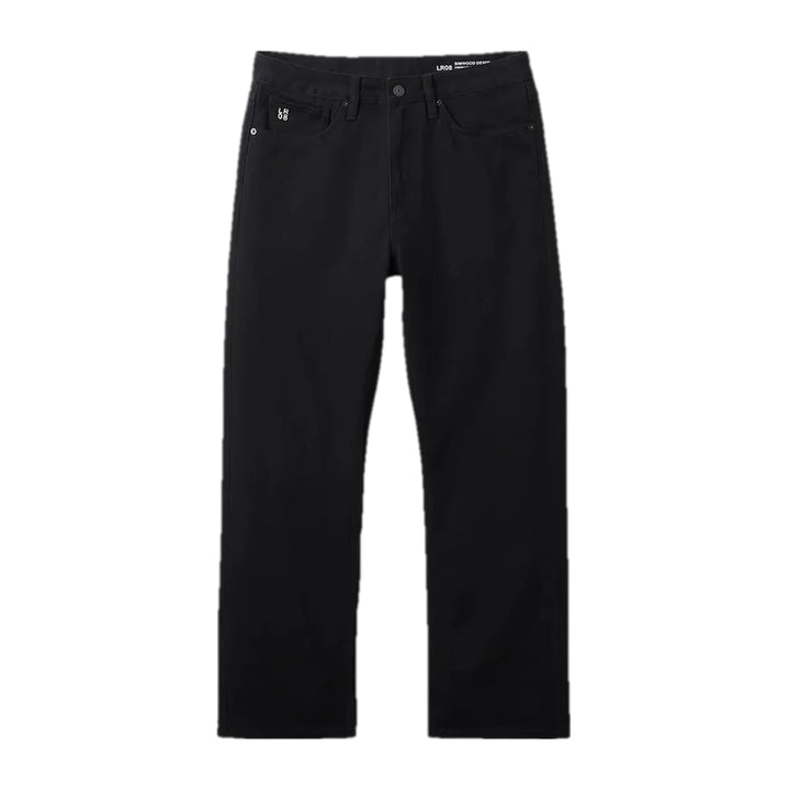 Mid Rise Casual Midweight Men's Jeans - Black