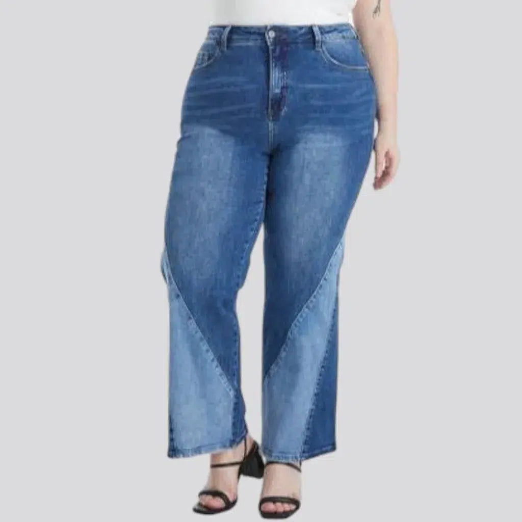 Plus-size jeans
 for ladies