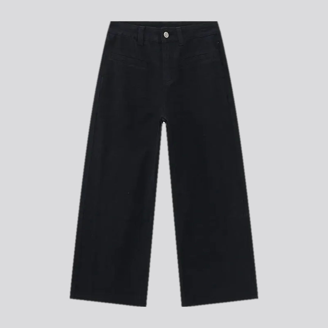 Baggy casual midweight jean pants for men