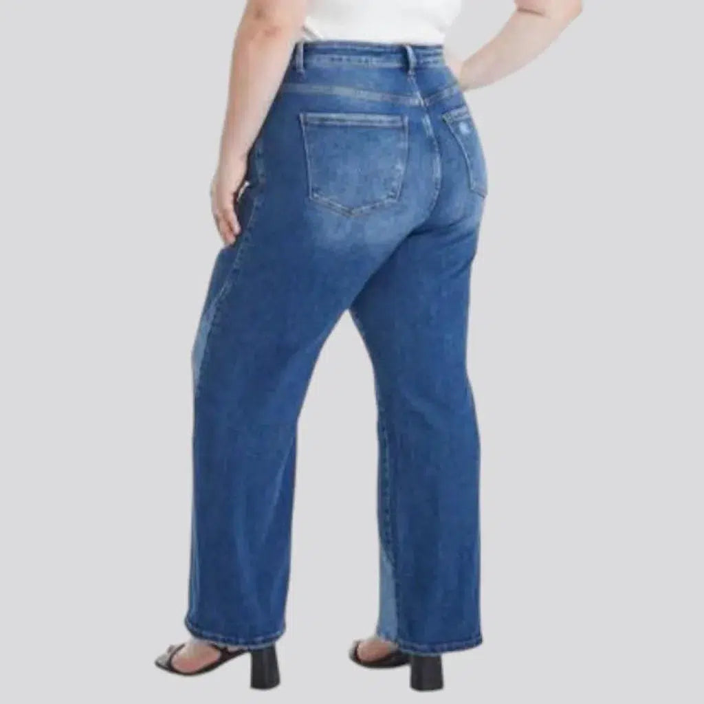 Plus-size jeans
 for ladies
